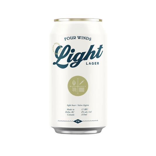 Fourwinds-Light Lager 4% 355ml CAN (24本ロット)