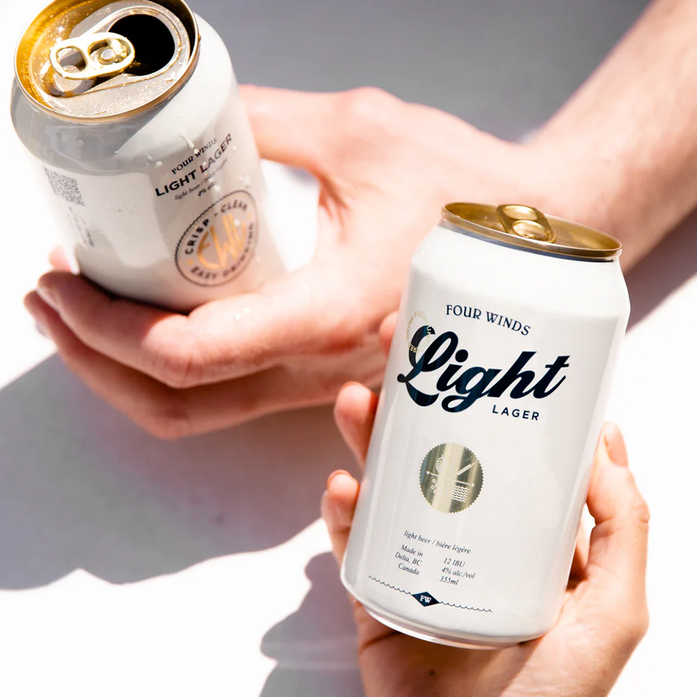 Fourwinds-Light Lager 4% 355ml CAN (24本ロット)
