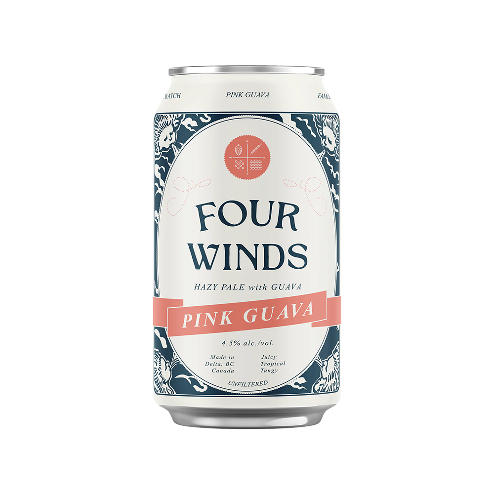 Fourwinds-Pink Guava Hazy 4.5％ 355ml CAN(24本ロット)